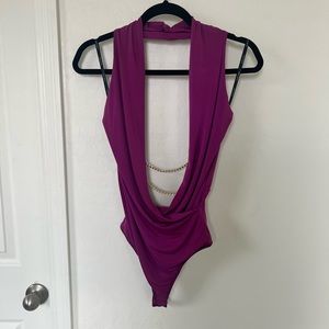 NWT - Fuschia Marciano Bodysuit - S